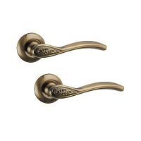 Ручки на розеті KEDR R10.1313-AL AB бронза